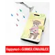 【韓國正品原裝 Happymori】※Walking in the springtime※ 側開手機皮套適用Apple iphone4s/4 Galaxy S2 i9100