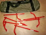 NEW Lot of 6 Heavy Duty 12" Steel Landscape Tent Stakes Pins anchors peg HD Bag