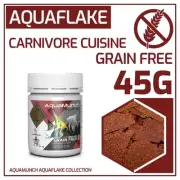 AquaMunch AquaFlake Fish Food - Carnivore Cuisine (Flake) L(FL1)