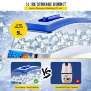 High Efficiency Ice Shaver Machine 200KG Per Hour Snow Cone Maker Crusher