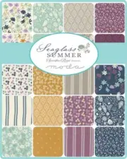 Moda Layer Cake - SEAGLASS SUMMER - 100% cotton for patchwork quilting