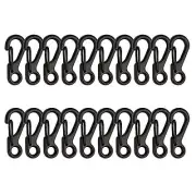 Small Mini Carabiner Clip Tiny Spring Snap Hook Keychains Micro Carabiners fo...