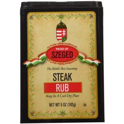 Pride of Szeged Steak Rub - 5 ounces