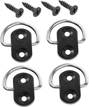 4 Pack Luggage Net Hooks for Car Trunk Universal Cargo Anchor Hooks No Modification Required Strong