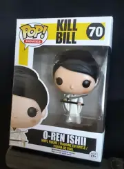 Funko Pop!~Kill Bill O-Ren Ishii #70~Vaulted~2014~New~Unopened Box Super Clean!