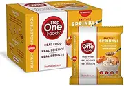 Step One Foods Anytime Sprinkle, Heart Healthy Snack Plant Sterols, Omega 3's and Dietary Fiber Gluten Free Vegan Granola (12 Pack)