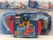 Paw Patrol Bite-Sized Food Cutter Set & Lot of 2 Sandwich Saver Containers NEW