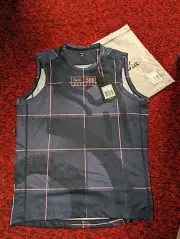 NEW Rapha Mens Festive 500 Indoor Training Tank T-Shirt Top SIZE S SMALL