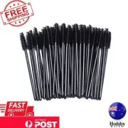 100 PACK Disposable Eyelash Mascara Applicator Wand Brush Spoolies Brush Makeup