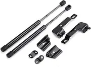 2X Front Engine Cover Bonnet Hood Shock Lift Struts Bar Support Arm Gas Hydraulic,for Nissan,for Frontier,for Navara D40 2004-2018