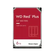 Western Digital HDD Red plus NAS 3.5" 6TB internal hard drive model WD60EFPX
