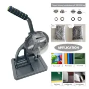 Hand Press Eyelet Grommet Machine 10mm Button Maker Machine Manual Punch Tools