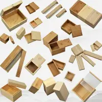在飛比找樂天市場購物網優惠-現貨木盒收納盒證件盒家用長方形木盒包裝盒有蓋竹木盒定做禮品盒