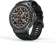 1.85 Inch HD Touch Screen Outdoor Sports Smart Watch, 710mAh Long Battery Life, Fitness Tracker with Over 100 Sports Modes,Compatible for iPhone and Android, Wireless Calling and Message Notifications