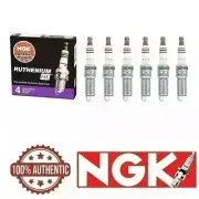 NGK Ruthenium HX Spark Plugs 6PCS for 2009-2023 INFINITI Lexus Nissan Toyota V6 (for: Nissan)