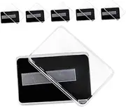 Mikinona Press Nail Storage Box Acrylic Display Box Adhesive Tape Nail Organizer Case for Press Ons