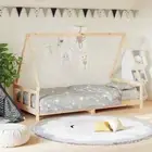 vidaXL Kids Bed Frame 90x190 cm Solid Wood Pine BMG