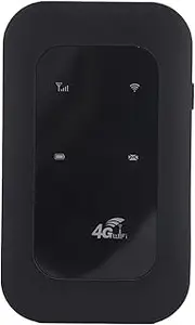 4G LTE Router, 150Mbps Unlocked Portable Wi Fi Router with SIM Card Slot, 2100mAh Pocket Mobile Hotspot, Up to 10 Users, for Asia, Africa, Middle East