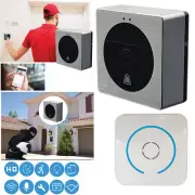 Door Bell + Chime WiFi Video Two Way Talk Security Smart HD Camera