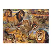 SunsOut Big Cats of the Plains Jigsaw Puzzle 500 Pieces (SUN70934)