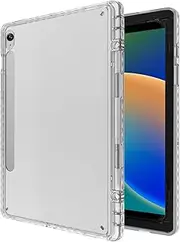 [WAYIFON] Clear Case for Samsung Galaxy Tab S9 FE 10.9''/ S9 11'', Anti-Yellowing Transparent Shockproof Slim Tablet Cover with Hard PC Back and Soft TPU Bumper, Clear