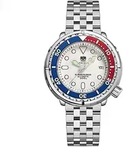 [London Craftwork] TUEDIX TD-1862 Limited Pepsi Tuna Auto Diver Watch Japan NH35A Movement