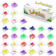24 Pcs Balance IQ Maze Game，Mini Maze Cube Puzzle Box 3D Brain Teaser Maze Toy Puzzles Party Favor Games, Ideal Prizes Gifts for Kids and Adults