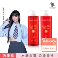 在飛比找momo購物網優惠-【長髮公主的秘密】水感生薑洗護組(洗髮精1000ml+護髮膜