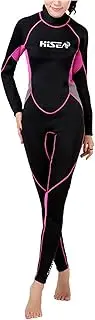 Jueshanzj- Warm Thick Swimsuit Diving Suit Zipper Surfing 3mm Wetsuit one-Piece Couple Models Long-Sleeved Long Pants