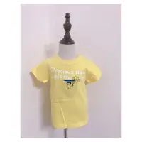 在飛比找蝦皮購物優惠-現貨 韓國 童裝 正韓 口袋氣球寶寶短袖T恤(橘紅/黃)