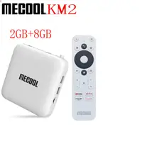 在飛比找蝦皮購物優惠-mecool KM2網絡電視盒安卓10原生系統TV Box高