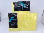Fieldcrest Perfection Percale Yellow Color Impressions Flat & Fitted Sheets