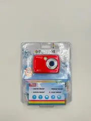 POLAROID IS048 Waterproof 16MP Digital Portable Handheld Action Camera - Red