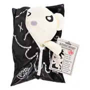 Deddy Bears - Spekter Halloween Bear in Bag, Plush Toy, White, 30cm (Height)