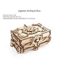 在飛比找蝦皮購物優惠-烏克蘭製 Ugears Antique Box 骨董盒 珠寶