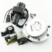 TAHYUI Motorcycle Accessories Ignition Switch For CB400 CB400SF SPADA VT250 MC20 Fuel Gas Tank Cap Cover Seat Lock Key Set Kit 12