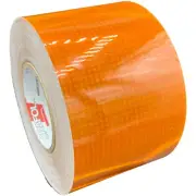 4" Orange Reflective Tape Oralite V82 Orafol Reflexite Type 5 Conspicuity DOT