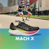 在飛比找蝦皮購物優惠-Hoka ONE Mach Mach X 春季網面耐磨防滑回