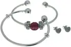 PANDORA Be Mine Stacked Open Bangle Gift Set -