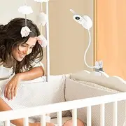 Baby Monitor Holder for Philips Avent Baby Monitor SCD843/26, SCD833/26, SCD630/26, Suitable for Table and Crib Rails with a Thickness of Less Than 4.5 cm (Clip Stand)
