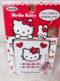 在飛比找買動漫優惠-♥小花花日本精品♥Hello kitty凱蒂貓造型可愛亮晶晶