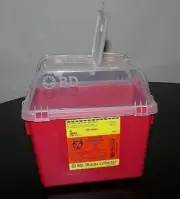 BD Multi-purpose Sharps Container, 10-3/10 x 11-3/10 x 6-4/5 Inch (CS/24)