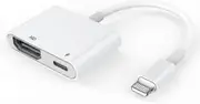 Hdmi Adapter, Hdmi Adapter For Iphone 1080p Lightning Digital Av Adapter, Hdmi Sync Screen Hdmi Connector For Iphone & Ipa WG