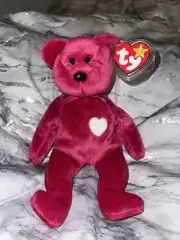 Valentina RARE TY Beanie Baby TAG ERRORS 1998/99 w hologram New