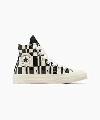 New Converse Chuck 70 Checkered Pattern shoes - Egret (A08764C)