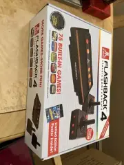 Atari Flashback 4 Classic Games Console W 75 Built In Games 2 controllers Sealed