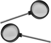 1Set Handheld Optical Lens for Physics Experiments Concave Convex Glass Lenses Each for Light Refraction Principles Educational Present