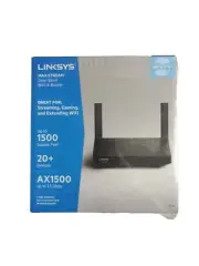 Linksys MAX-STREAM Dual-Band Mesh AX1500 WiFi 6 Router (MR7340) New Sealed