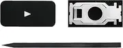 MACSEEJI Replacement Right Arrow Keycap Key Scissor Clip Hinge for MacBook Pro/Air A2681 A2941 A2779 A2780 A2991 A2992 A2918 A3113 A3114 M2 M3 Pro/Max 2022-2023 Right Arrow Keycap (Black.)