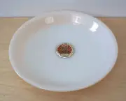 New Fire King Copper Tint Circle Pie Plate 9" Ovenware Baking Bakeware